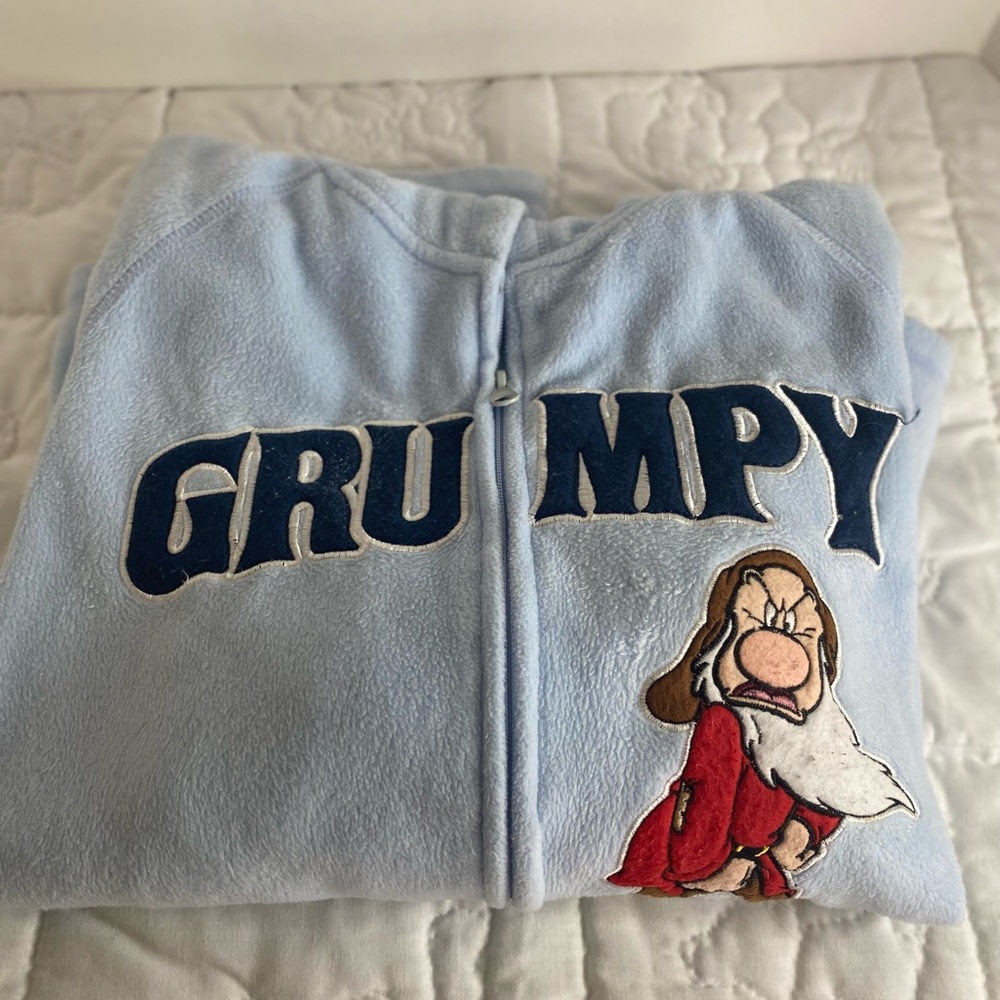 THE WONDERFUL WORLD OF DISNEY GRUMPY JACKET SZ L KIDS-Measurements on pics